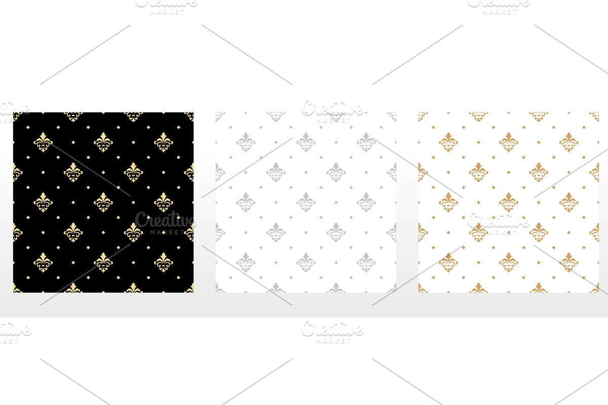 Collection of flower geometric, a Pattern Graphic by RODINA