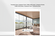 Real Estate August Social Media Post, a Social Media Template by Modernastic - Canva (Thumbnail 3 of 8)