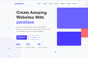 Modern Parallaxe Theme, a Templates & Theme by Modern Templates Studios (Thumbnail 8 of 8)