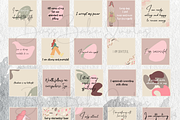 Affirmation quotes Social Media Post, a Social Media Template by Chantelle T Illustrations (Thumbnail 2 of 2)