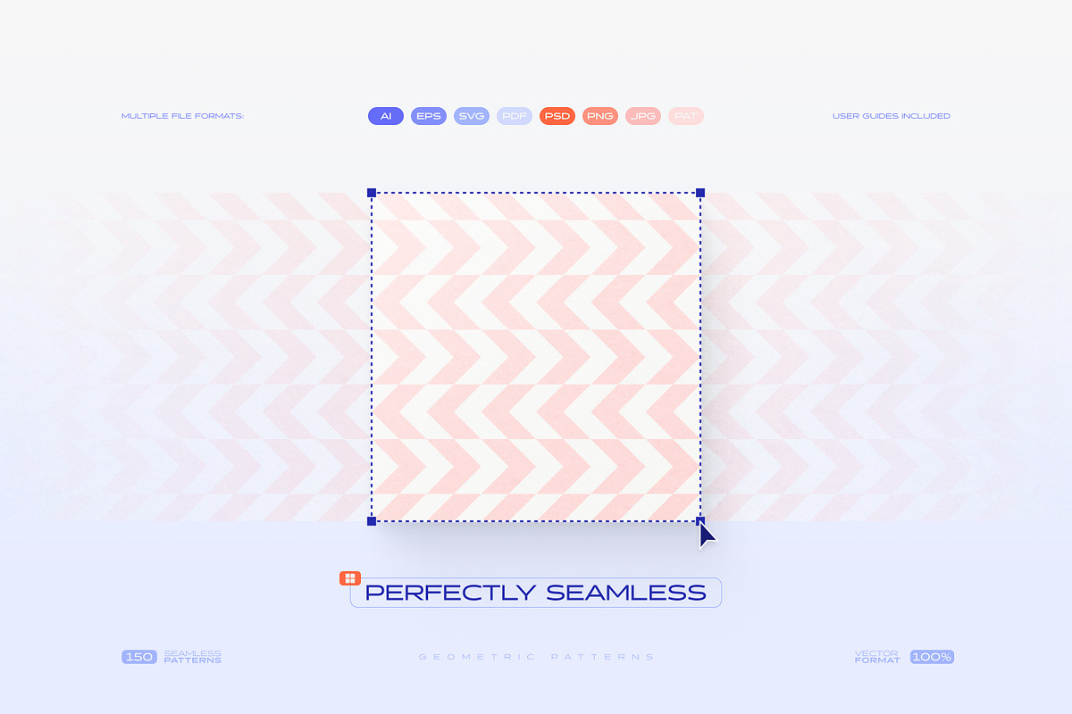 150 Geometric Seamless Patterns Set, a Pattern Graphic by Samolevsky (Photo 8 of 20)