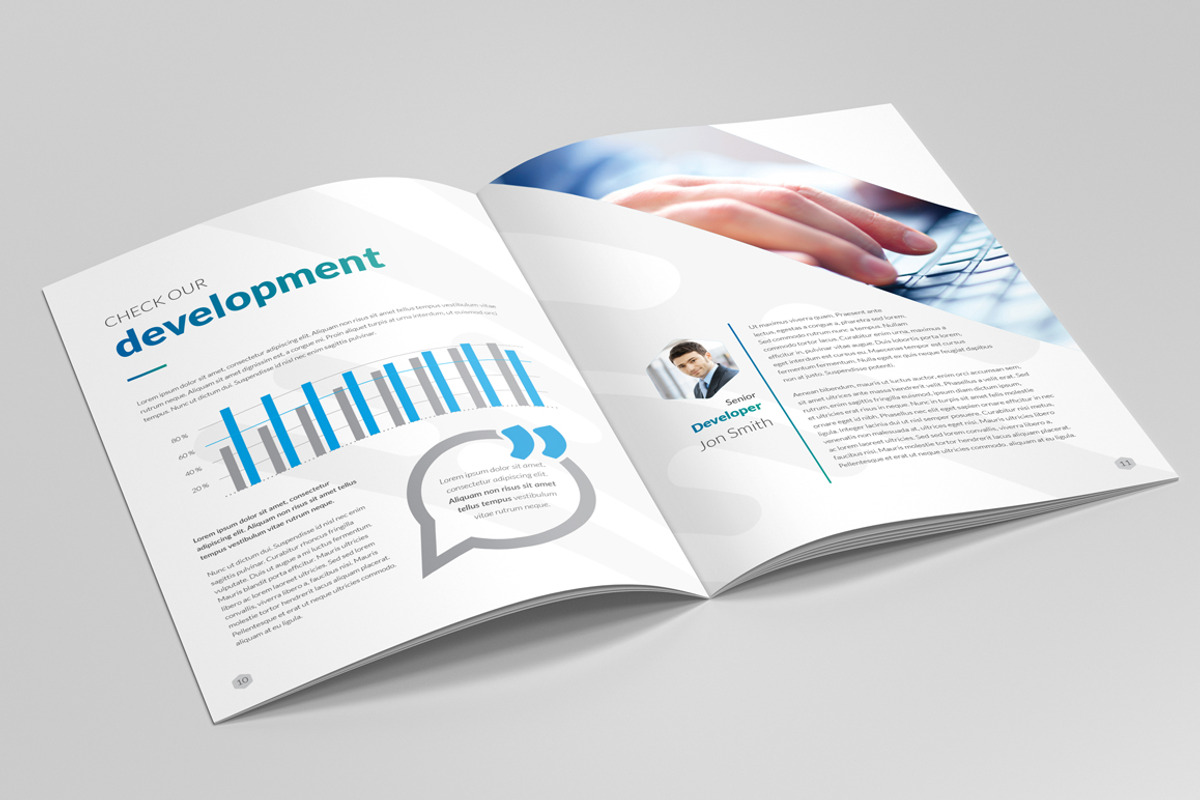 Corporate Brochure 2018, a Brochure Template by buttonpl (Photo 6 of 10)