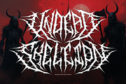 Reapergod | Black Metal Font, a Blackletter Font by Denustudios (Thumbnail 2 of 10)