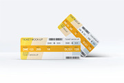 Ticket Mock-Up, an Advertising Mockup by DesignRushMarket (Thumbnail 7 of 8)