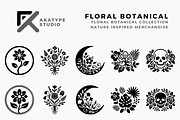 Floral Botanical Collection, a Solid Icon by Akatype Studio (Thumbnail 1 of 3)