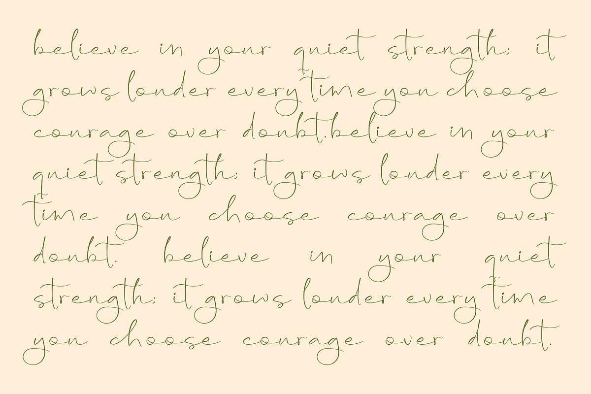 Radiant Oracle, a Script Font by Integritype Studio (Photo 6 of 15)