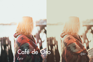 Caf De Oro - 5 Lightroom Presets