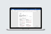 Business Plan | MS Word & Indesign, a Stationery Template by design_hut (Thumbnail 3 of 7)