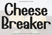 Cheese Breaker, a Script Font by InermediaSTUDIO (Thumbnail 1 of 8)