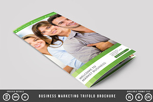 Business Marketing Trifold Brochure