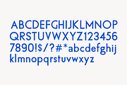 Ojos Sans Serif Font, a Sans Serif Font by Ballasiotes (Thumbnail 6 of 8)