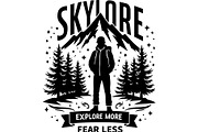 Hiking T-Shirt Design Bundle, an Object Graphic by Designer_Momina (Thumbnail 7 of 11)