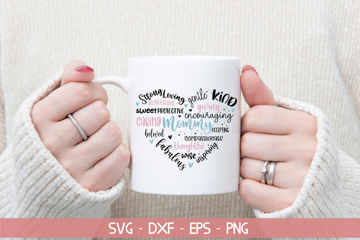 Mother's Day Heart SVG Bundle, a Graphic by Buycreativedesign (Photo 15 of 17)