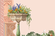 Arabesque Garden Arch Frame, a Decorative Illustration by Mughal Wallpaper (Thumbnail 2 of 3)