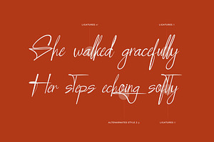 Benyoritha Handwritten Script Font