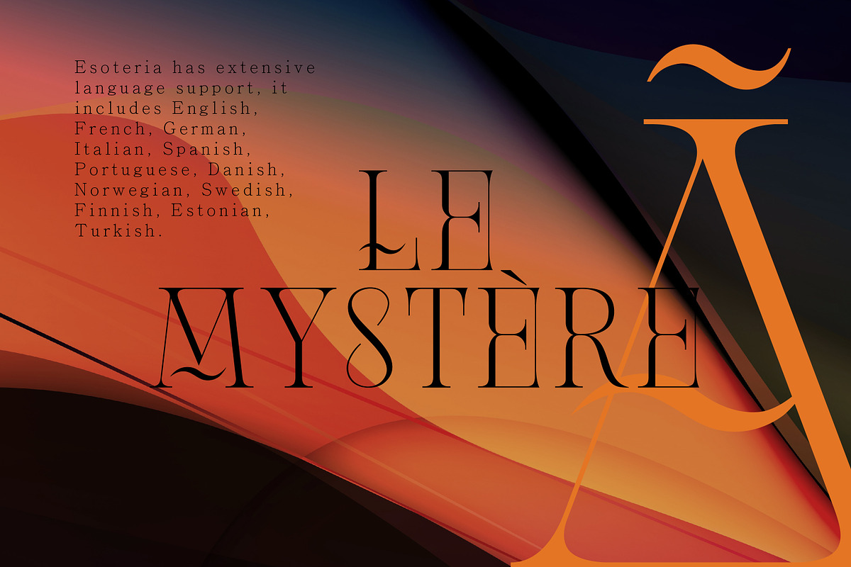 Esoteria Spiritual Decorative Serif, a Symbol Font by Struvictory.art (Photo 8 of 9)