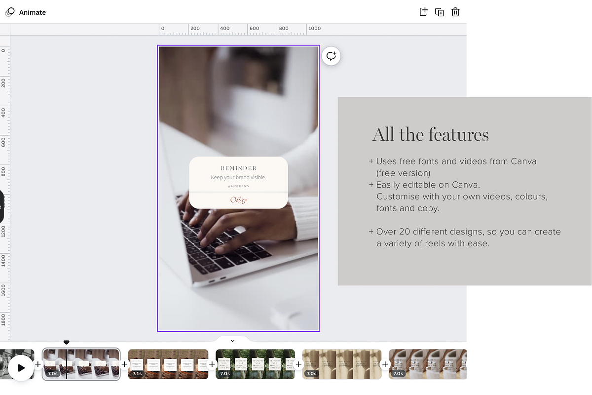 Instagram Quote Reels Templates, a Social Media Template by Tabitha Emma (Photo 5 of 10)