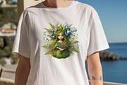 Flower Girl Gnomes Sublimation Clipa, an Illustration by SVGArt (Thumbnail 8 of 8)
