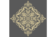 Damask Vector Orient Pattern, a Decorative Illustration by FineArtStudio (Thumbnail 1 of 3)