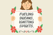Rose Queen Clean Brush Font, a Handwritten Font by Bayuktx (Thumbnail 6 of 8)
