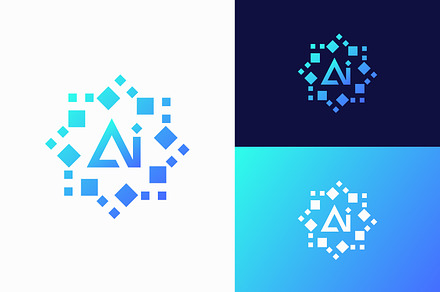 Logo Artificial Intelligence, a Branding & Logo Template by Signatoro