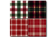 Christmas Checkered Patterns, a Texture Illustration by DreamPrint404 (Thumbnail 4 of 4)