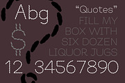 Embroidery Backstitch, a Font by JoZOO (Thumbnail 2 of 4)