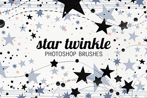 Twinkle Stars Photoshop Brushes