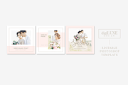 Pink Instagram Social Media Set, a Social Media Template by Digiluxe (Thumbnail 3 of 5)