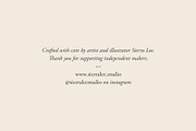 Handmade | A hand-drawn font, a Handwritten Font by Sierra Lee Studio (Thumbnail 8 of 8)