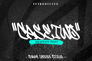 Casetwo - Graffiti Font