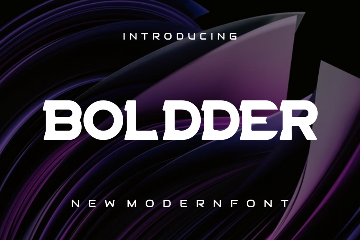Boldder font, a Serif Font by VectorCraft (Photo 4 of 4)