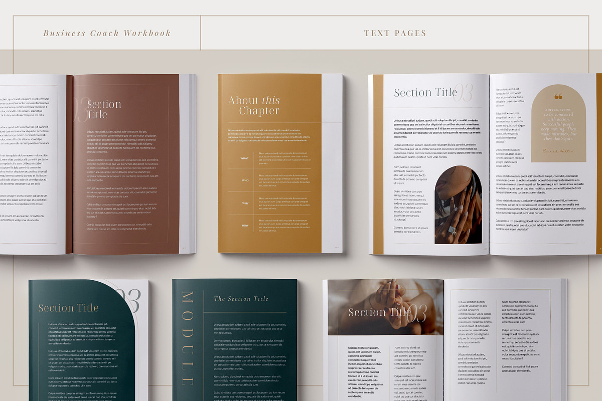 Business Workbook | CANVA & Indd, a Templates & Theme by Marigold Studios (Photo 6 of 15)