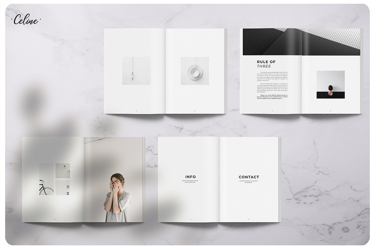 LENS' Photography Portfolio Template, a Magazine Template by Celine Studio (Photo 9 of 12)