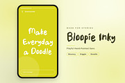 Bloopie Inky – Playful Hand-Painted, a Sans Serif Font by Gookkis Studio (Thumbnail 9 of 16)
