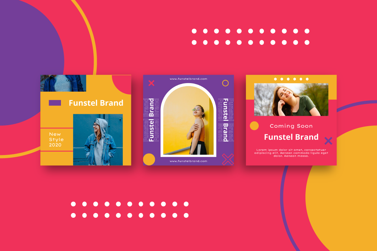 Funstel Puzzle Instagram Feed Templa, a Social Media Template by Inkofert (Photo 8 of 10)
