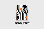 Black Abstract Botanical Wall Art, a Wallpaper Graphic by Helospace (Thumbnail 10 of 10)