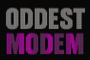 Arnel Slitscan, a Sans Serif Font by Craft Supply Co. (Thumbnail 4 of 8)