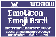 Micro expression font, a Slab Serif Font by weknow (Thumbnail 3 of 8)