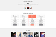 Start - Responsive One Page Template, a Landing Page Template by YoArts (Thumbnail 3 of 5)