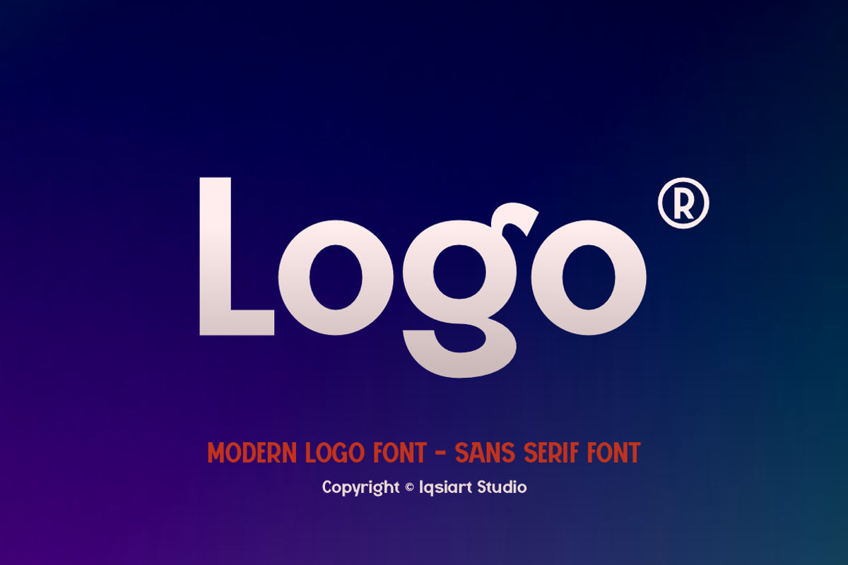 Etyago - Logo Bold Font, a Sans Serif Font by Iqsiart Studio (Photo 2 of 14)