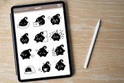 Cute Digital Stickers for GoodNotes, a Stationery Template by dott (Thumbnail 2 of 6)