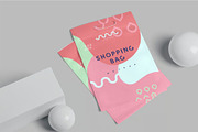 Rectangle Canvas Shopping Bag Mockup, a Packaging Mockup by megostudi0 (Thumbnail 5 of 7)