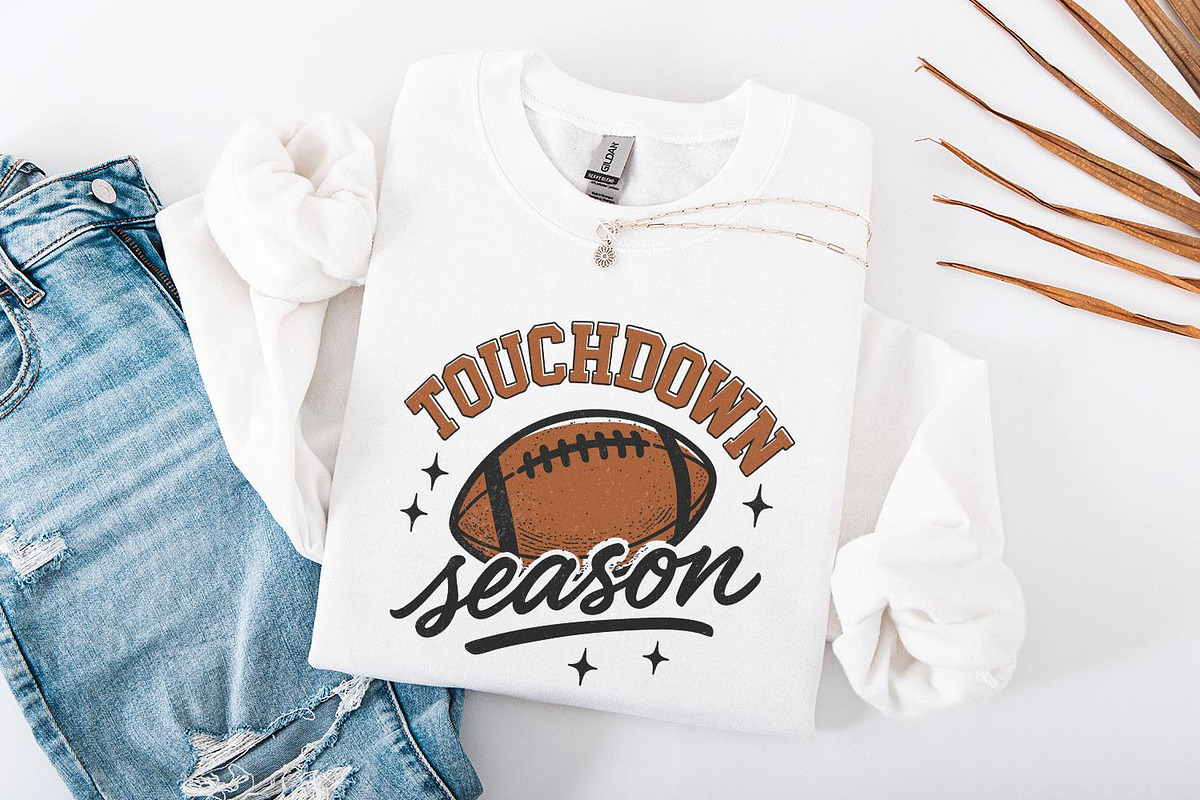 Touchdown Season PNG, Football Mom, an Illustration by SharpMarketplace (Photo 4 of 9)