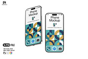 iPhone 16 Pro Mockup, an iPhone Mockup by pixelmock (Thumbnail 1 of 25)