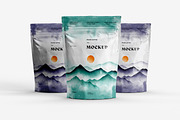 Stand Up Zip Lock Pouch Mockup Set, a Merchandise Mockup by dpi (Thumbnail 13 of 16)