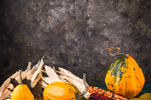 Thanksgiving day dinner with turkey, a Food & Drink Photo by Yulia Furman