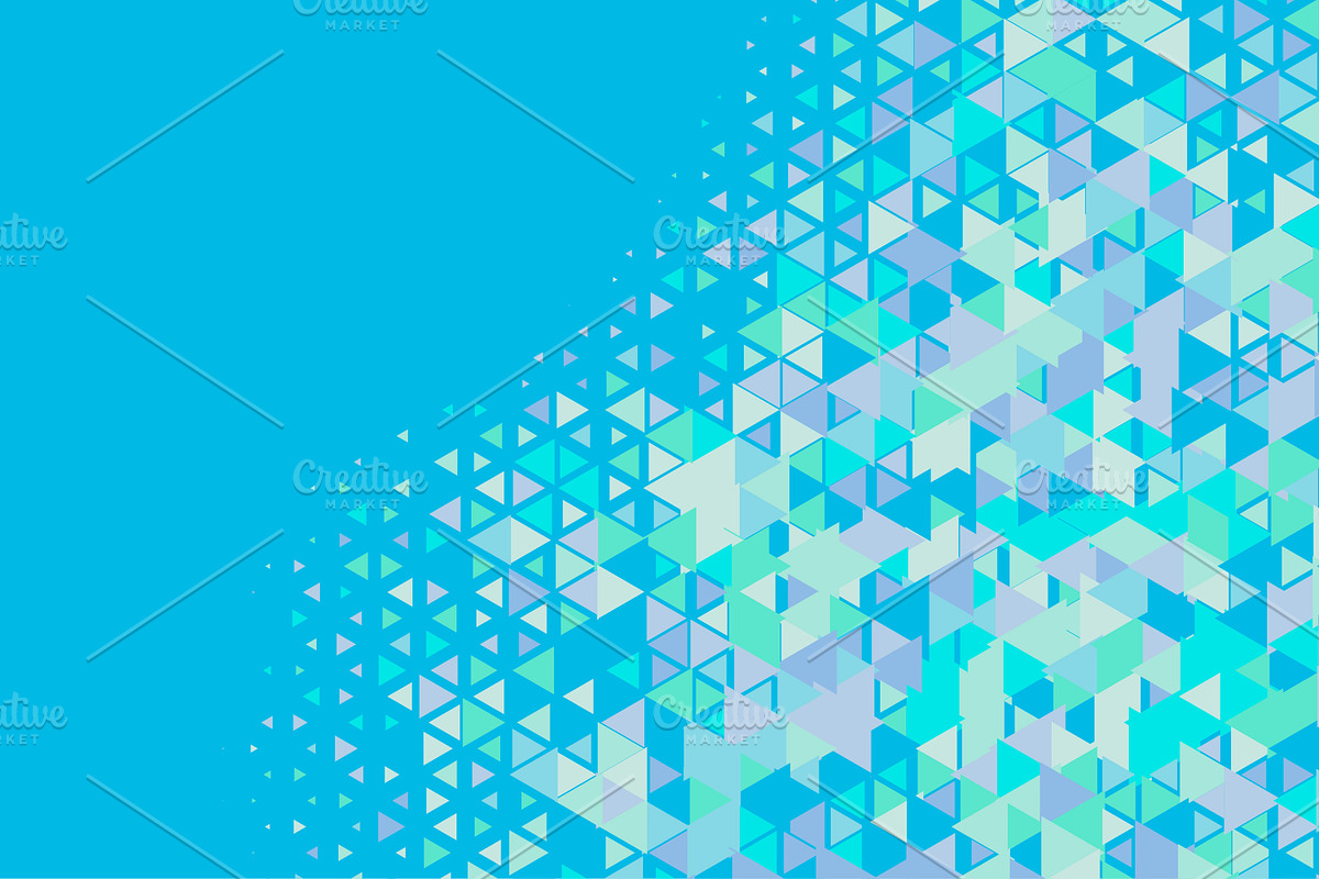 Vibrant Triangles Pattern Background, a Pattern Graphic by shahsoft