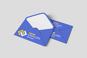 Envelope Mockup PSD Branding, an Advertising Mockup by Indah (Thumbnail 6 of 6)