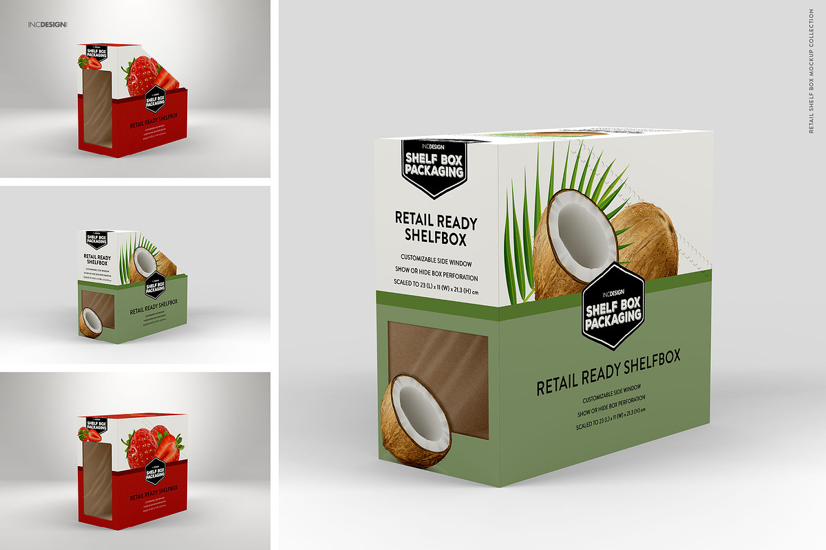 Retail Shelf Box 13 Packaging Mockup, a Packaging Mockup by INCDesign (Photo 4 of 8)